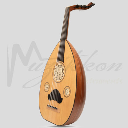 Muzikkon Arabic Oud 12 String Mahogany