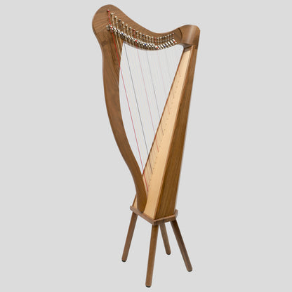 22 String Ard Ri Harp Walnut