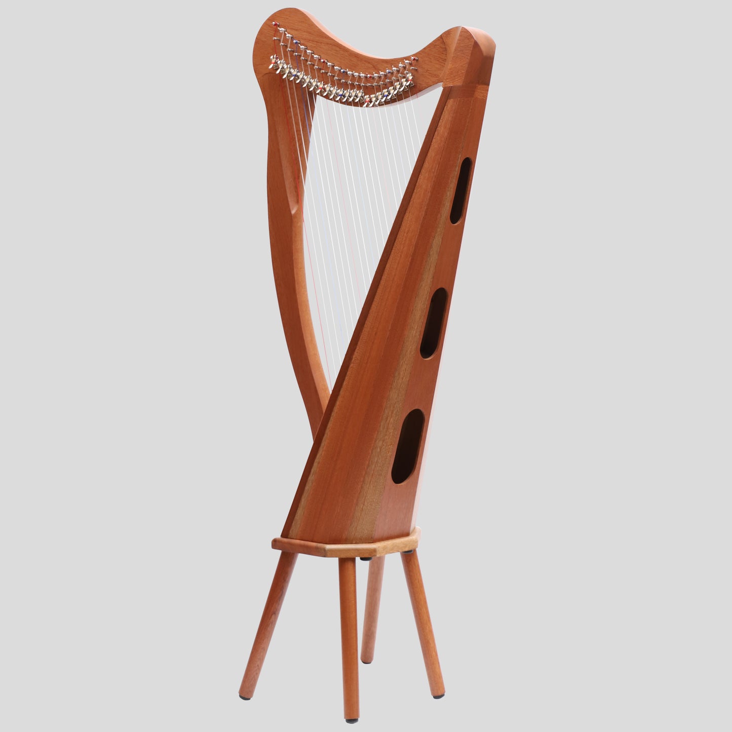 Muzikkon Ard RI Harp, 22 String Mahogany