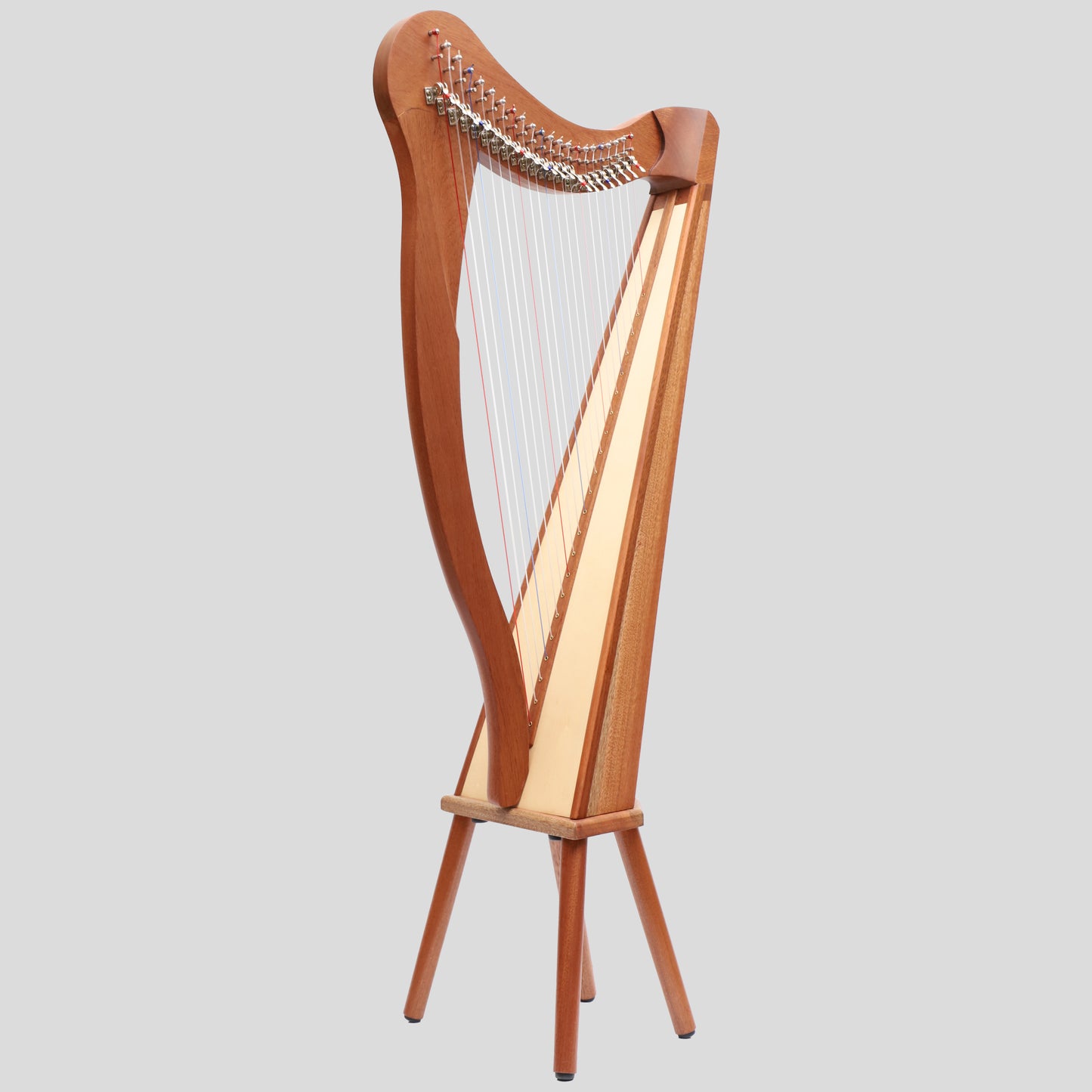 Muzikkon Ard RI Harp, 22 String Mahogany