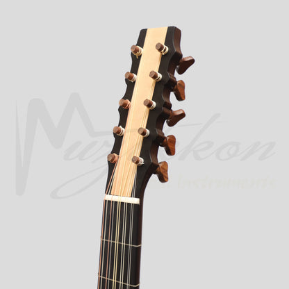 Muzikkon Sellas Baroque Guitar 5 Course Wenge