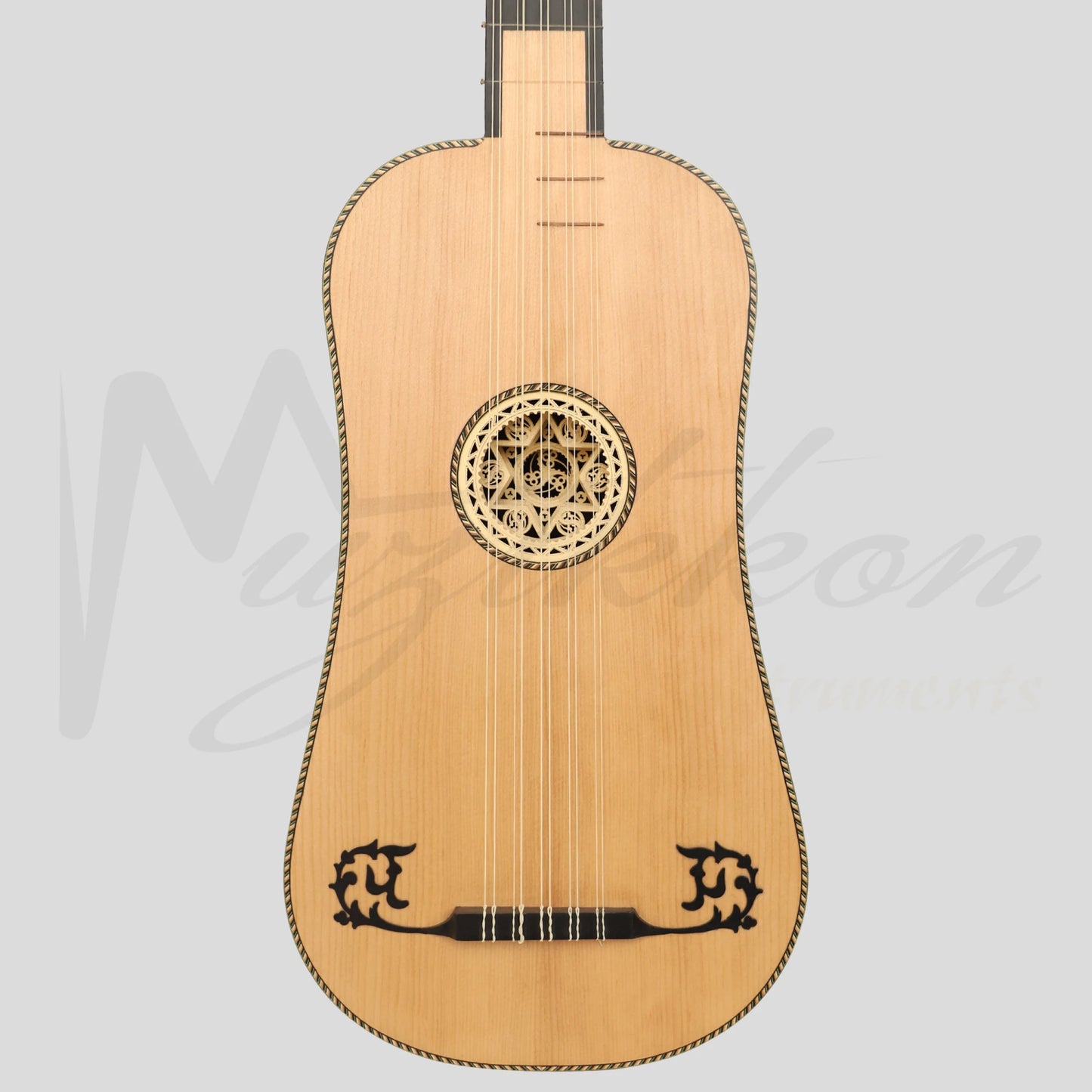 Muzikkon Baroque Guitar 5 Course After Sellas