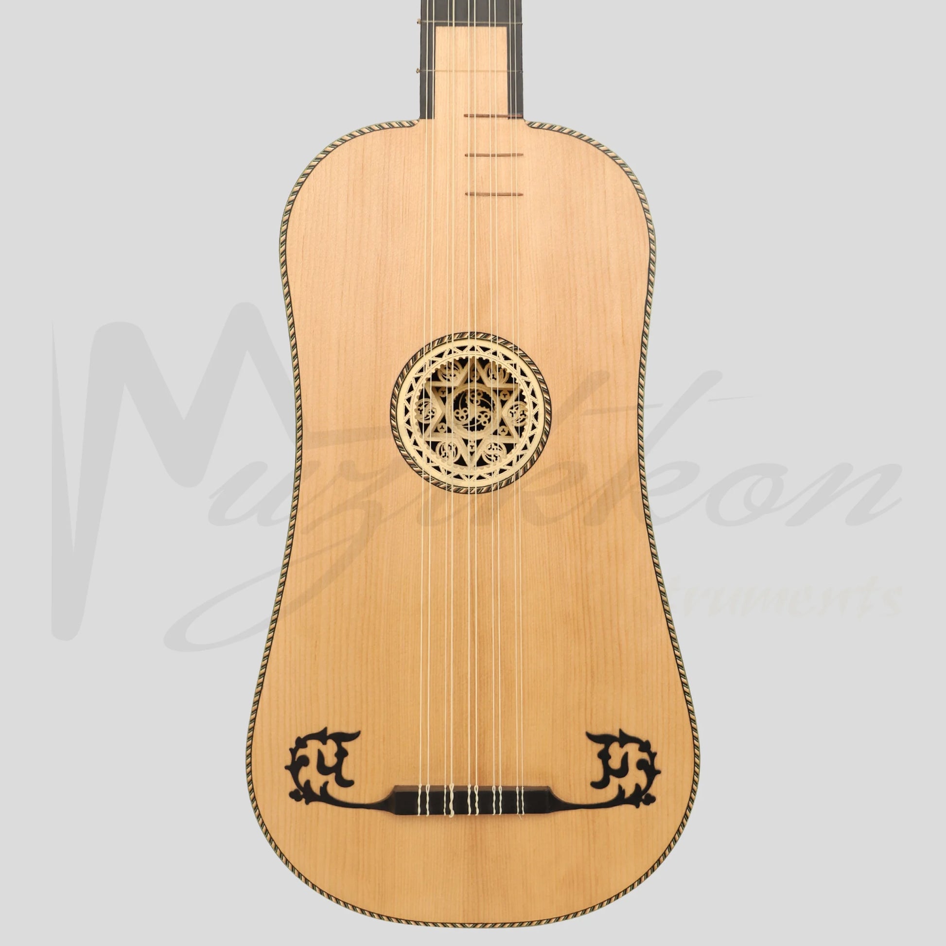 Muzikkon Baroque Guitar 5 Course After Sellas
