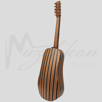 Muzikkon Baroque Guitar 5 Course After Sellas