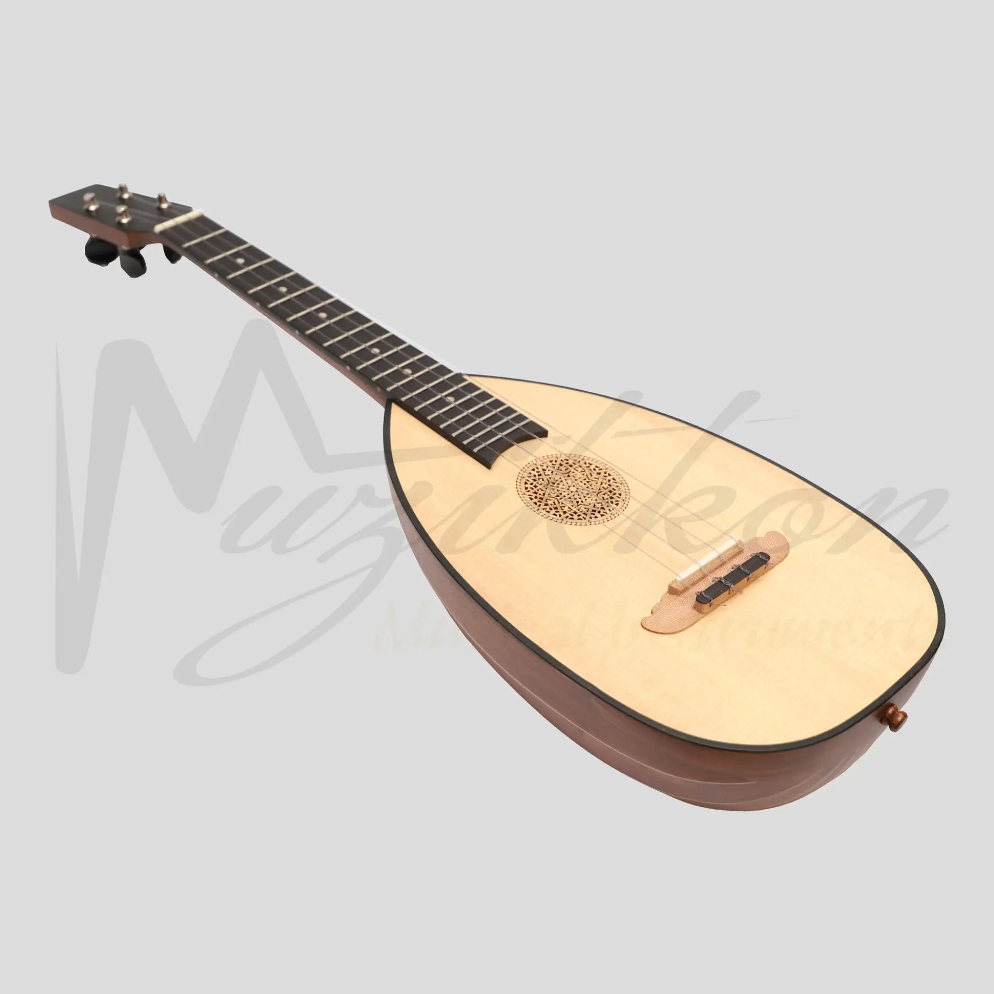 Muzikkon Baroque Ukelele 4 Strings Tenor Rosewood