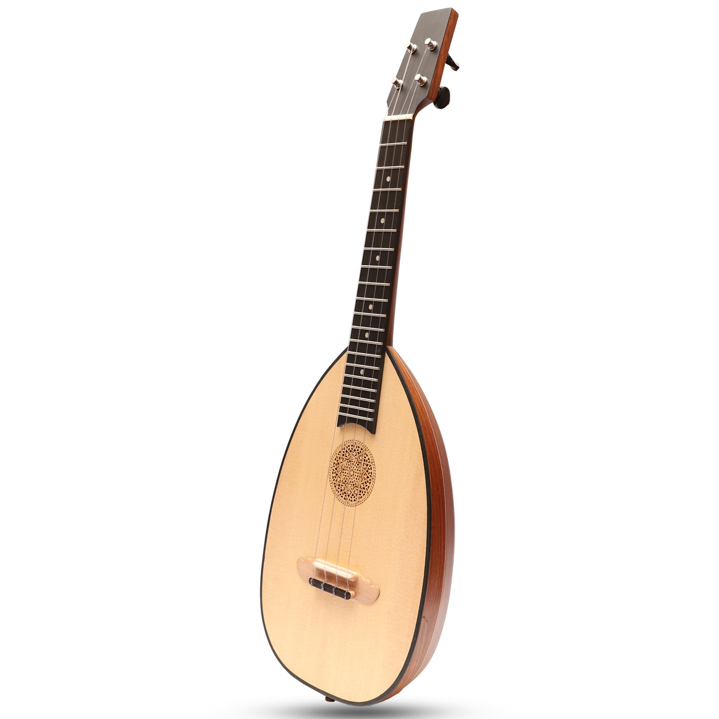 Muzikkon Baroque Ukelele, 4 corde Tenore Palissandro