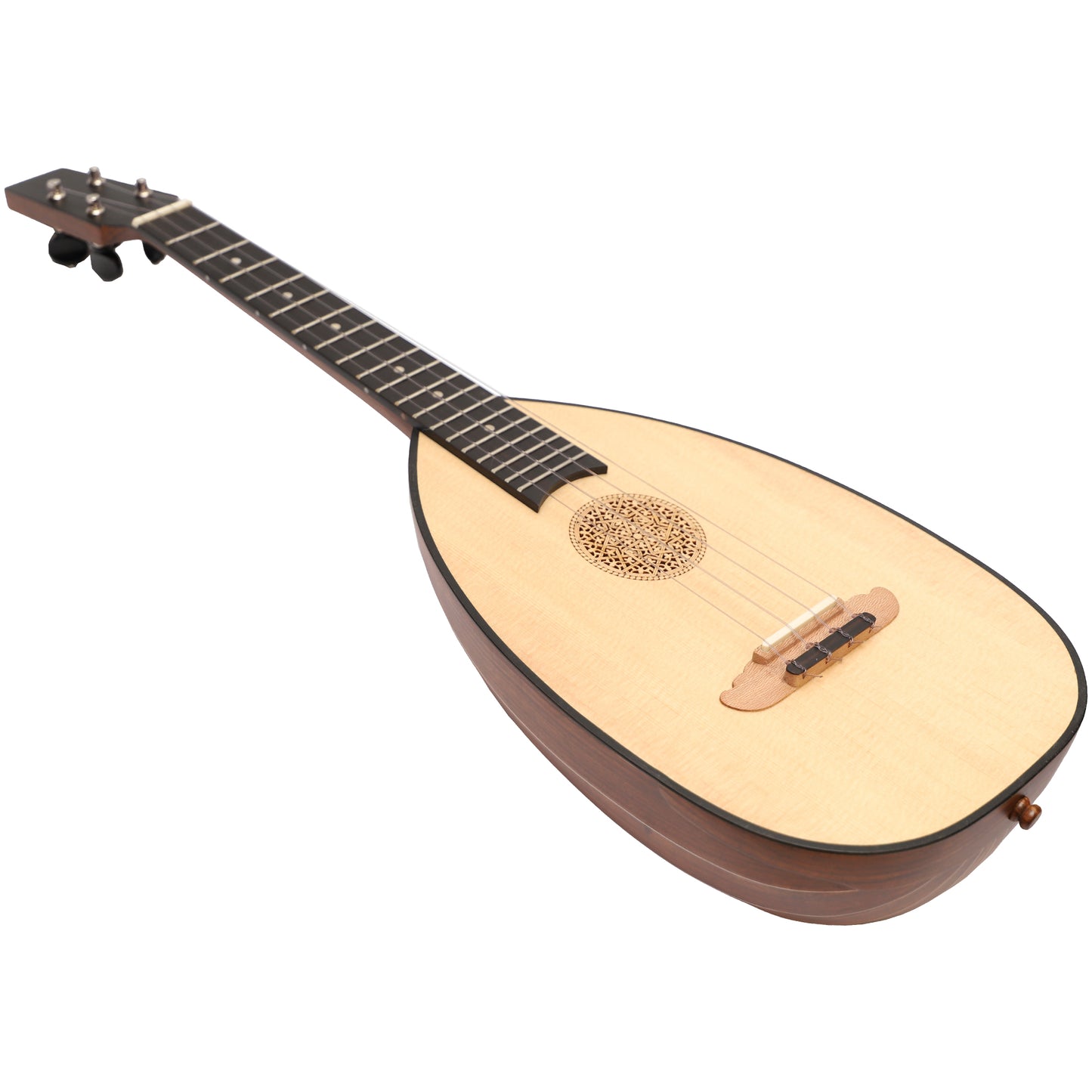 Muzikkon Baroque Ukelele, 4 corde Tenore Palissandro