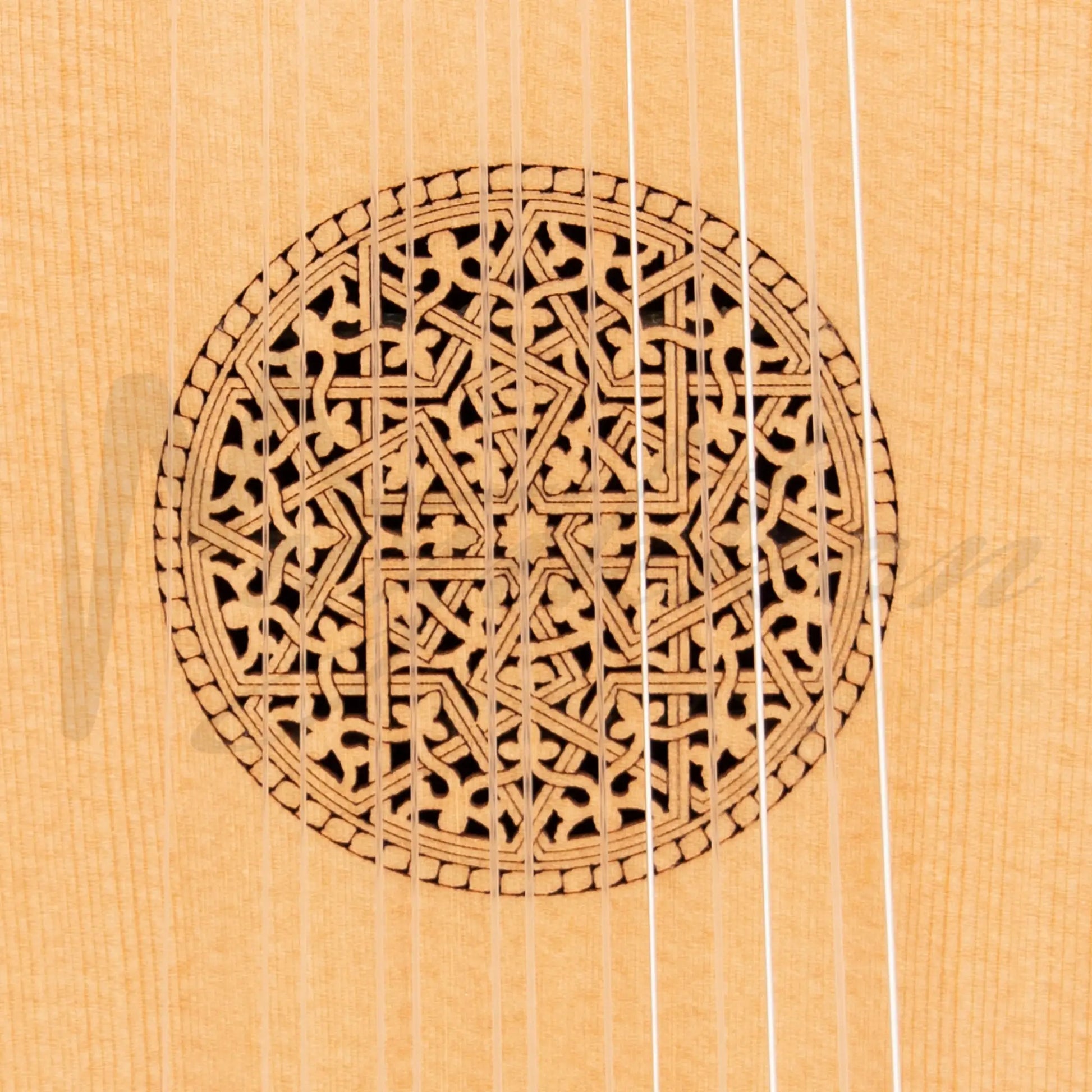 Muzikkon Descant Lute 7 Course Left Hand Lute