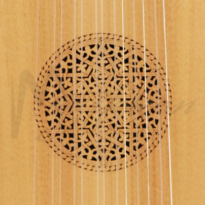Muzikkon Descant Lute 7 Course Left Hand Lute