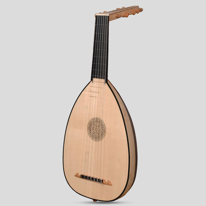 Muzikkon Liuto Descant, Noce variegato a 7 portate e Lacewood