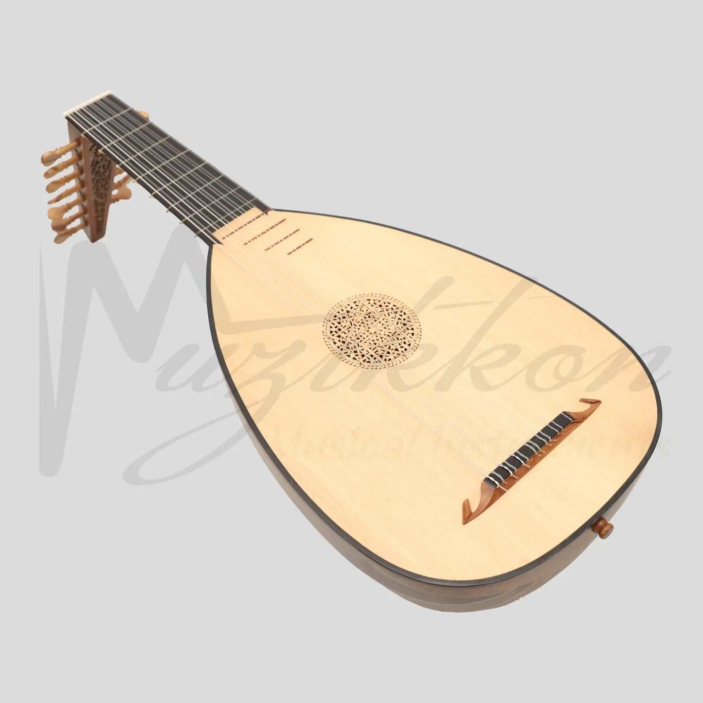 Muzikkon Descant Lute 7 Course Right Hand Lute