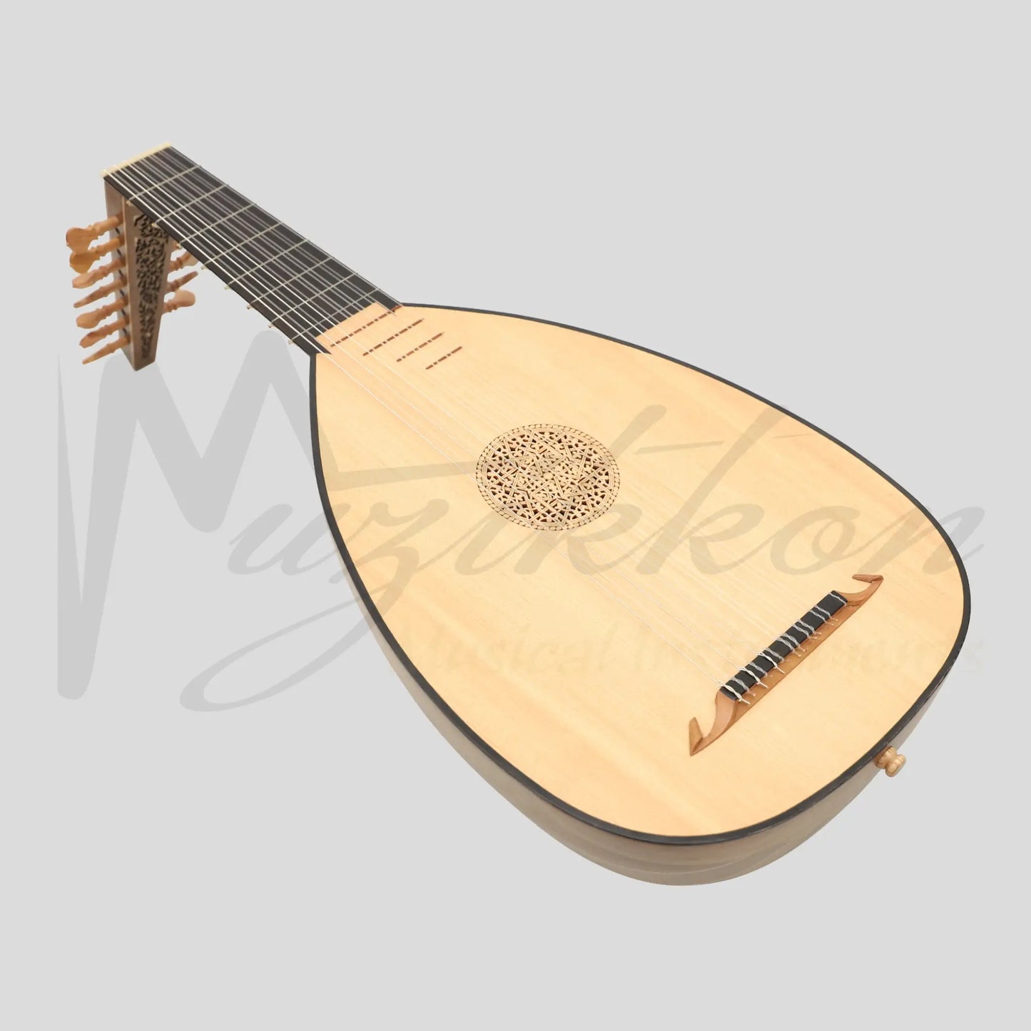 Muzikkon Descant Lute 7 Course Right Hand Lute