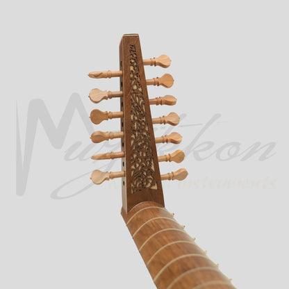 Muzikkon Descant Lute 7 Course Right Hand Lute