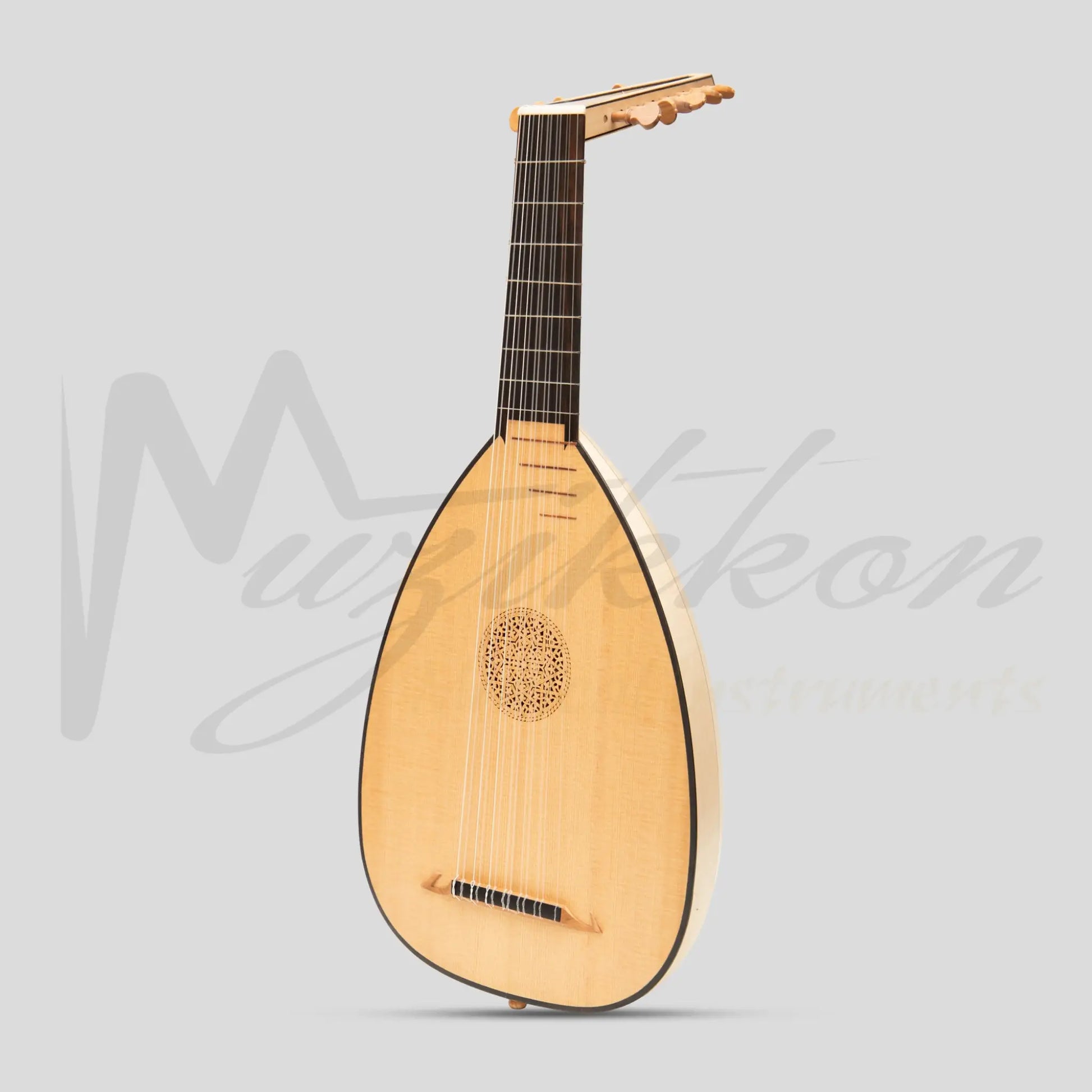 Muzikkon Descant Lute 7 Course Right Hand Maple Lute