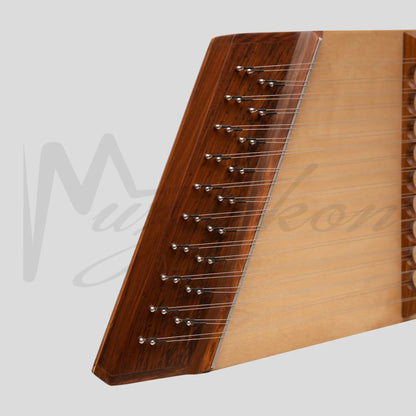 Muzikkon Double Strung 10-9 Hammered Dulcimer Rosewood With Hammers