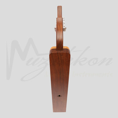 Muzikkon Gothic Harp 19 String Rosewood