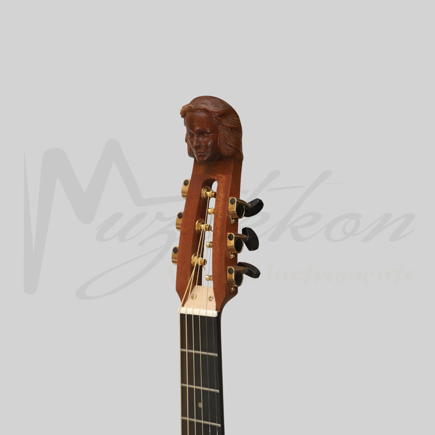 MUZIKKON LUTE GUITAR 6 STEEL STRINGS