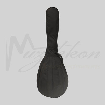 MUZIKKON LUTE GUITAR 6 STEEL STRINGS VARIEGATED LACEWOOD ROSEWOOD