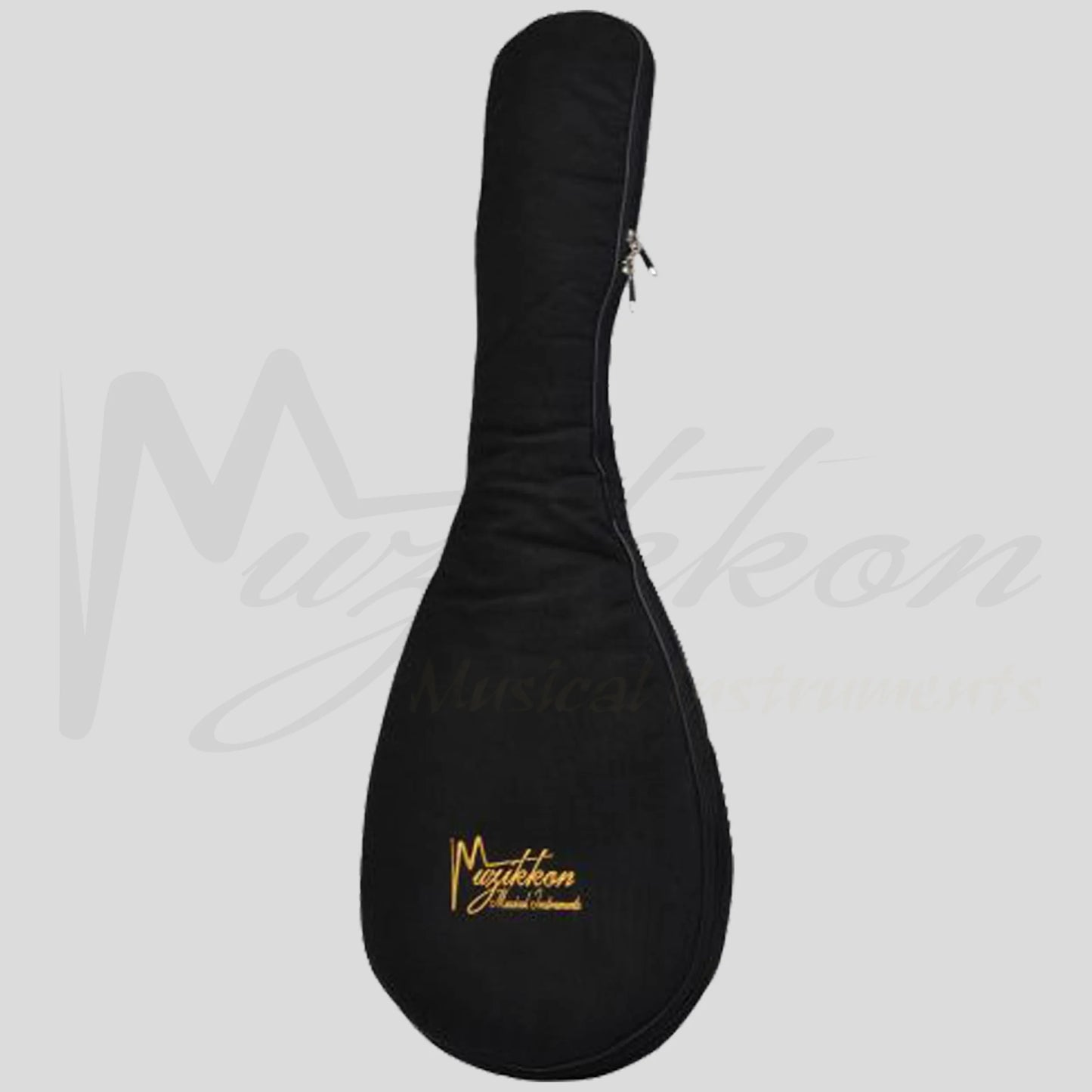 Muzikkon Lute Guitar 6 Steel Strings Variegated Lacewood Rosewood Left Handed