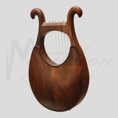 Muzikkon Lyre Harp 8 String Rosewood