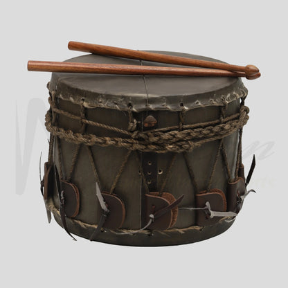 Muzikkon Medieval Drum 10’’X8’’ Ebony