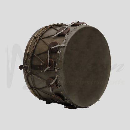 Muzikkon Medieval Drum 12’’X8’’ Ebony Finish