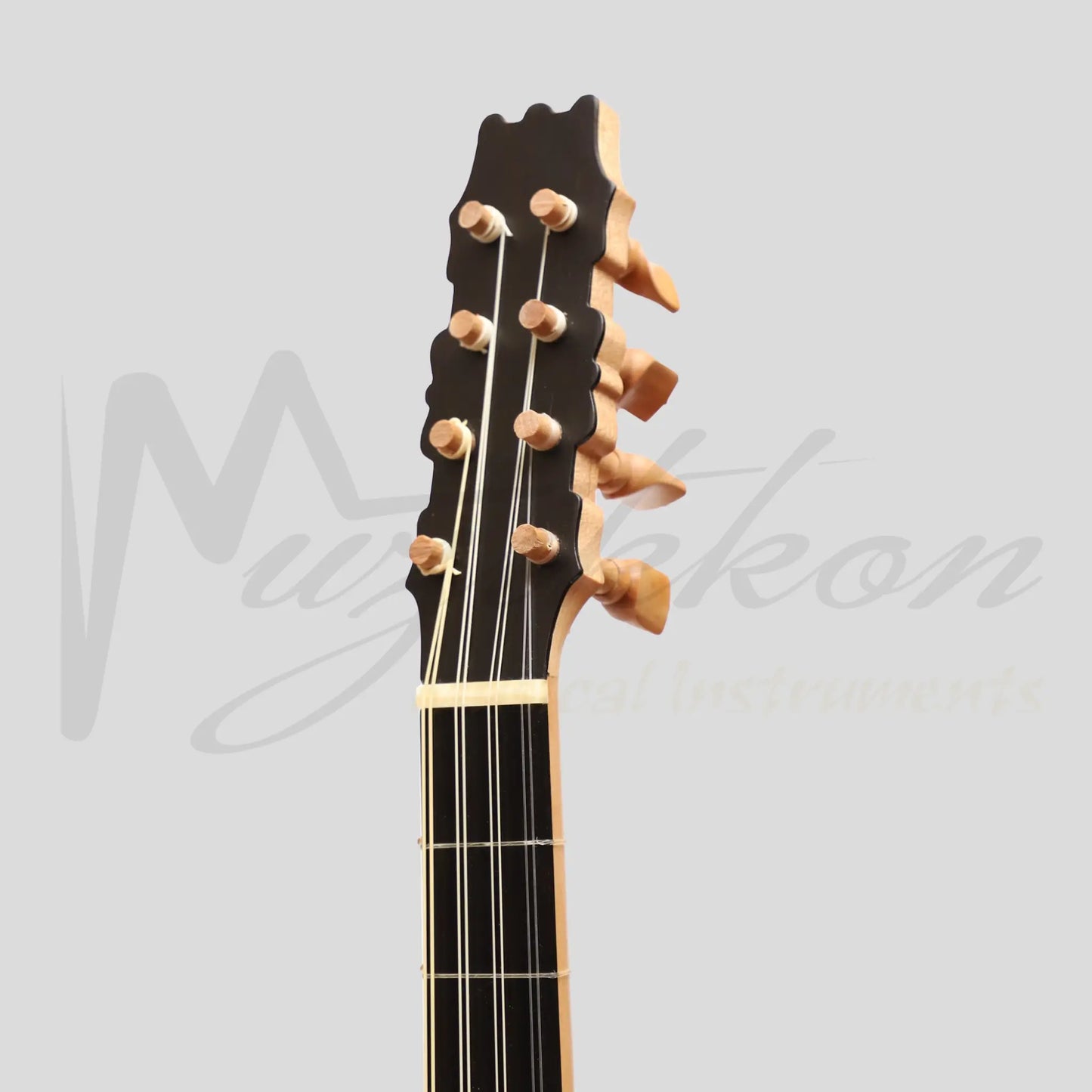 Muzikkon Renaissance Guitar 4 Course Variegated Maple Ebony