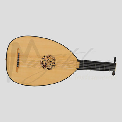 Muzikkon Renaissance Lute 6 Course Deluxe Left Hand After Hieber