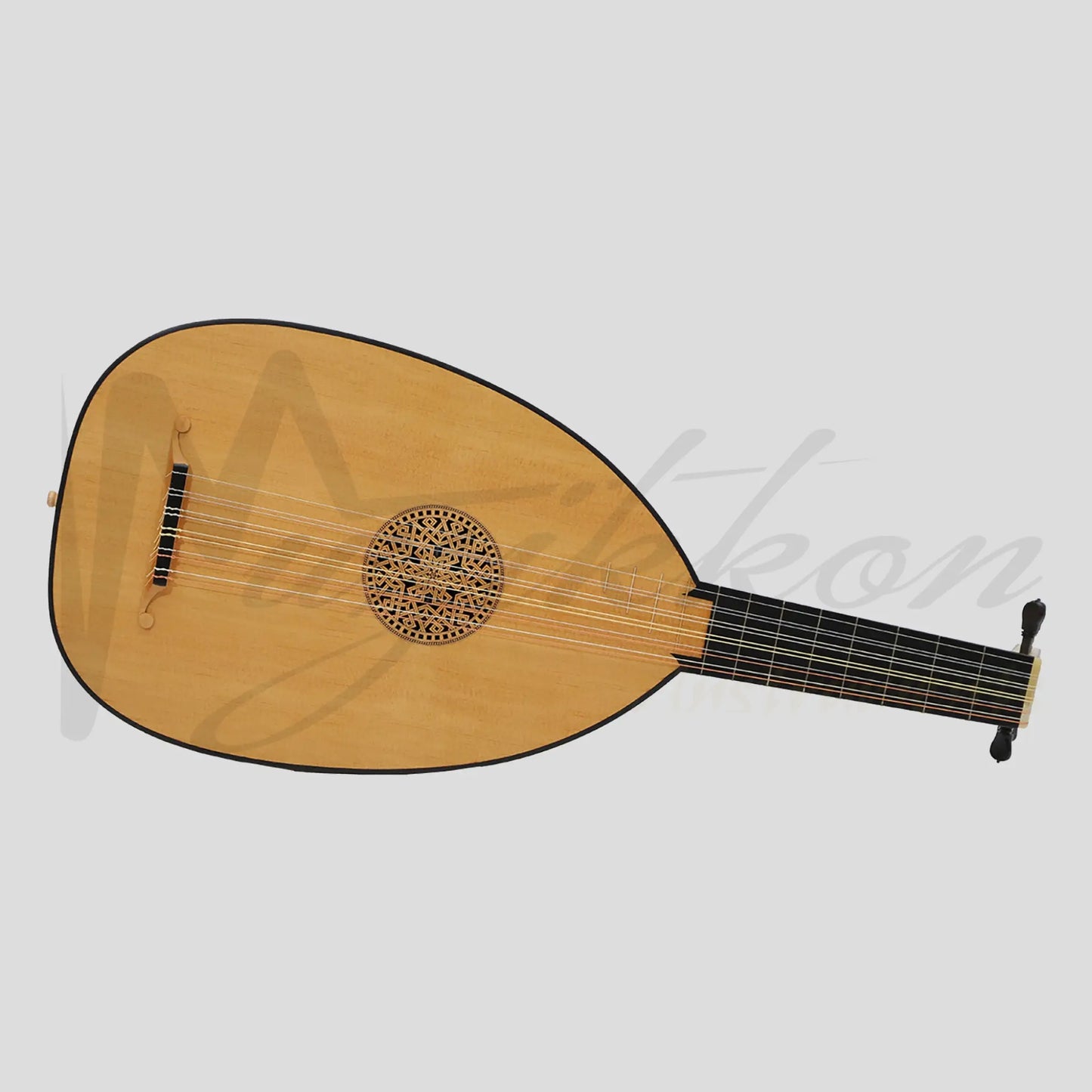 Muzikkon Renaissance Lute 6 Course Deluxe Left Hand After Hieber