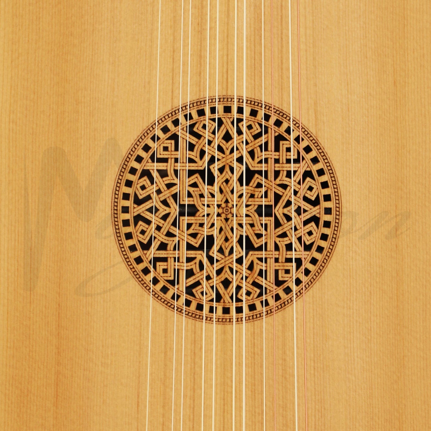 Muzikkon Renaissance Lute 6 Course Left Hand After Hieber