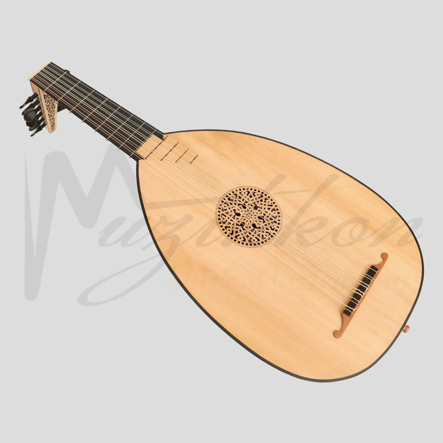 Muzikkon Renaissance Lute 6 Course Right Hand After Hieber