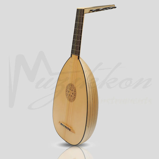 Muzikkon Renaissance Lute 7 Course Deluxe Left Hand After Hieber Maple