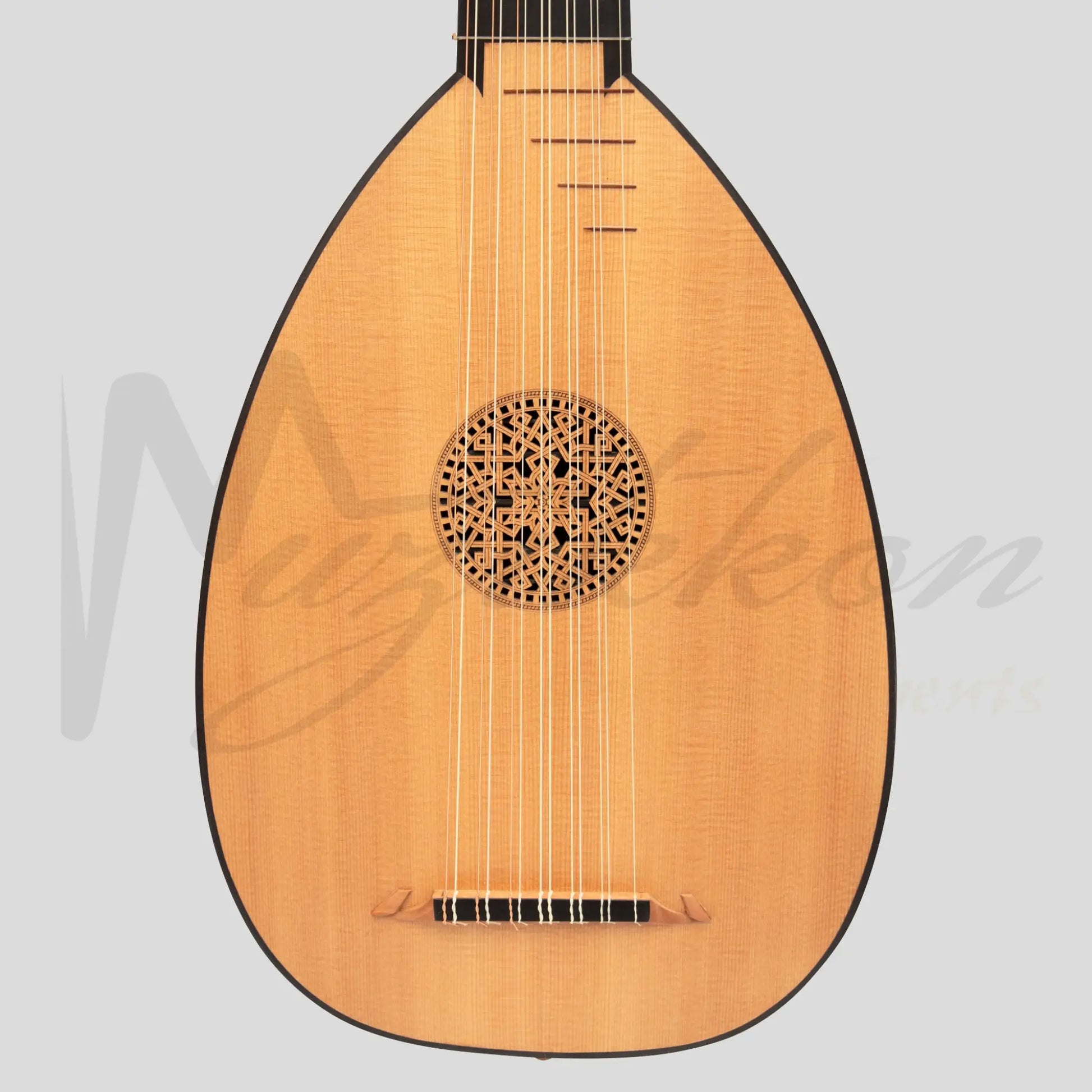 Muzikkon Renaissance Lute 7 Course Deluxe Right Hand After Hieber