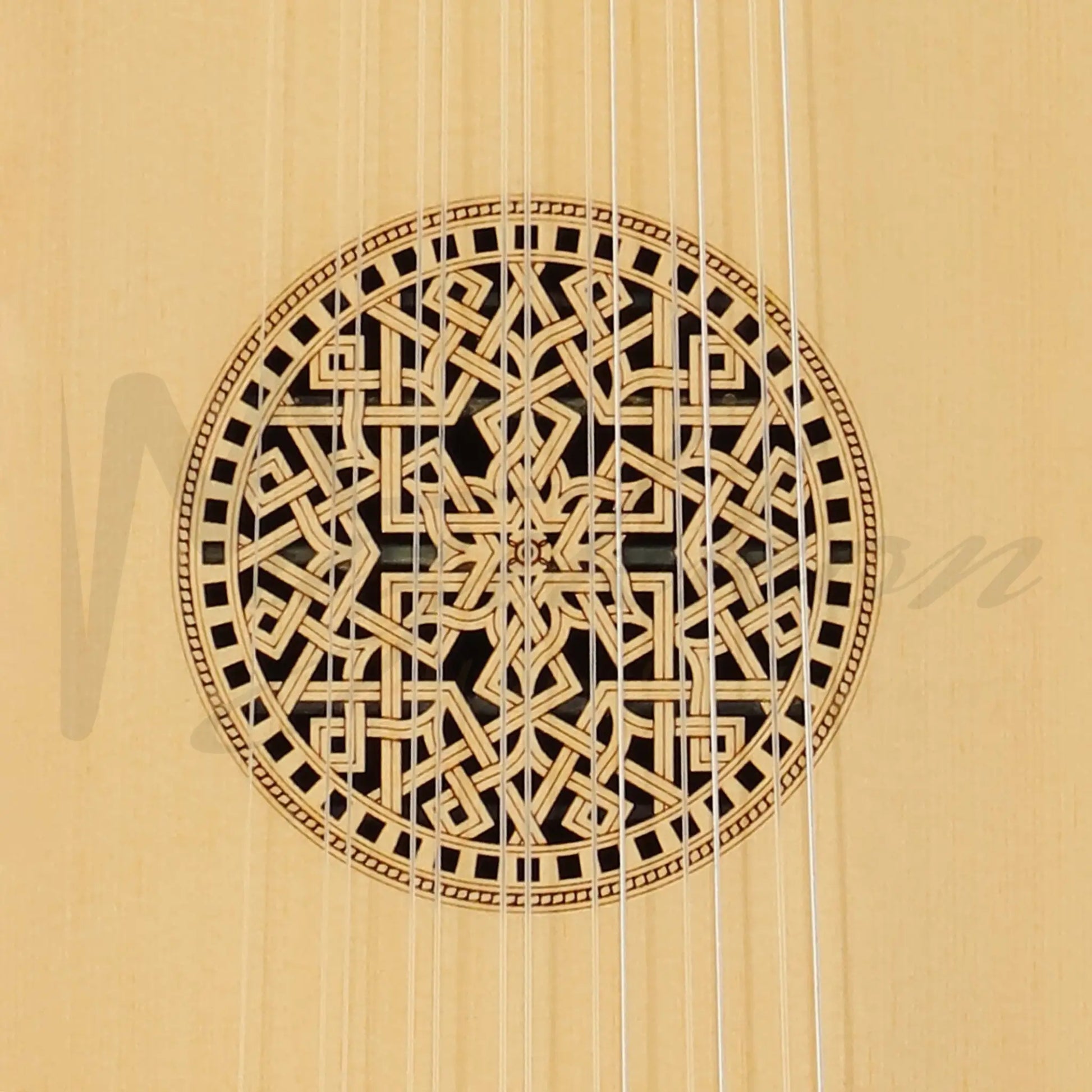 Muzikkon Renaissance Lute 7 Course Left Hand After Hieber