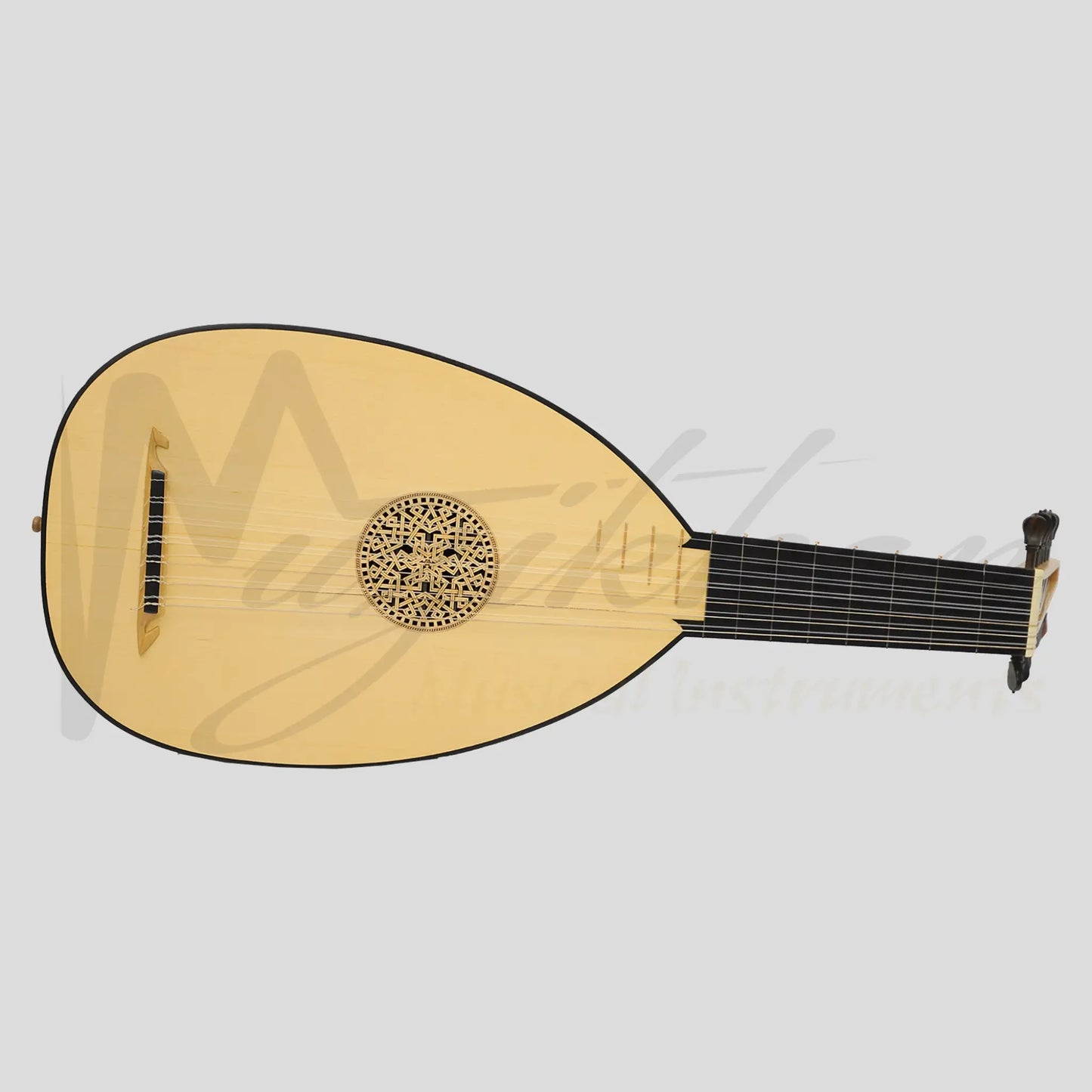 Muzikkon Renaissance Lute 7 Course Left Hand After Hieber