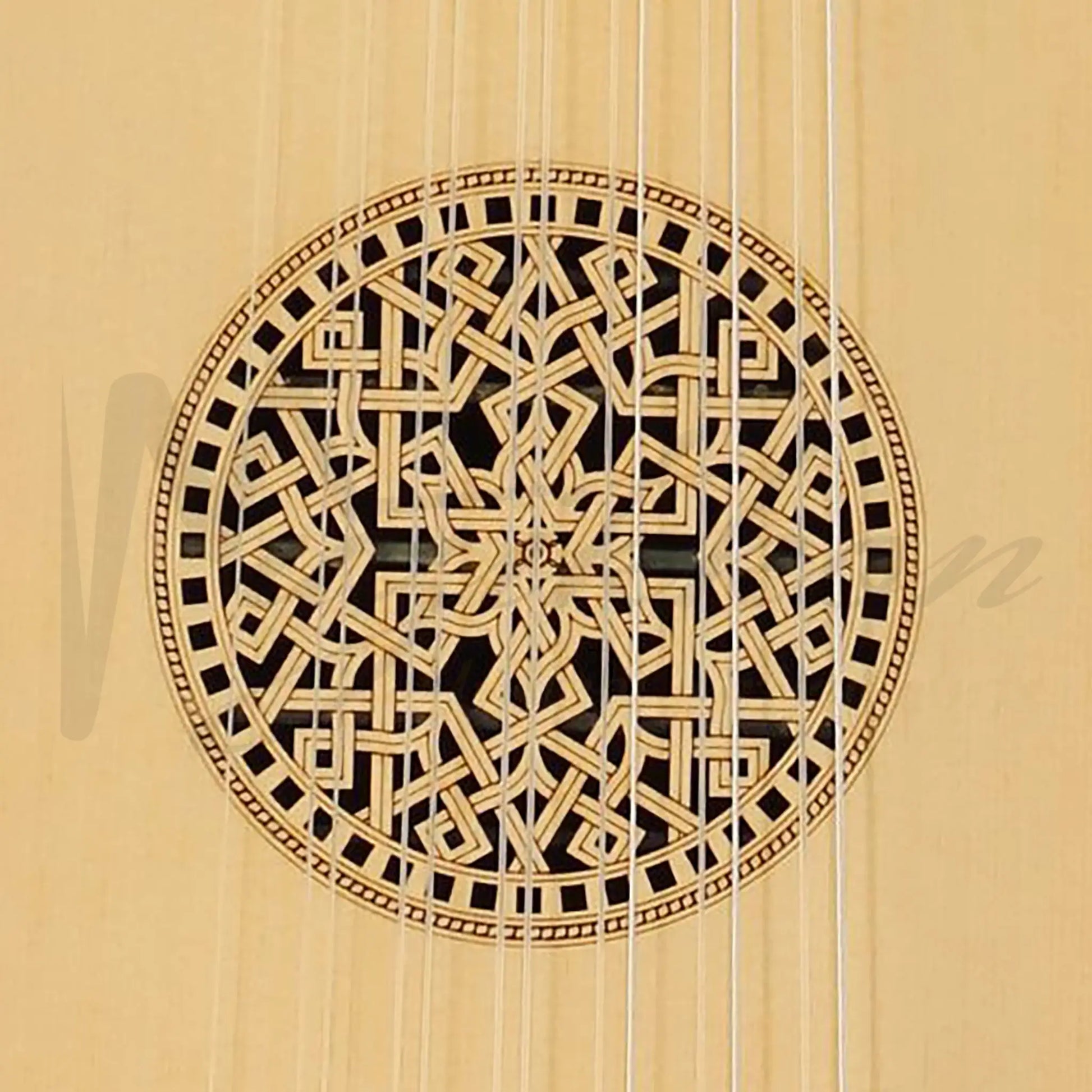 Muzikkon Renaissance Lute 7 Course Left Hand After Hieber