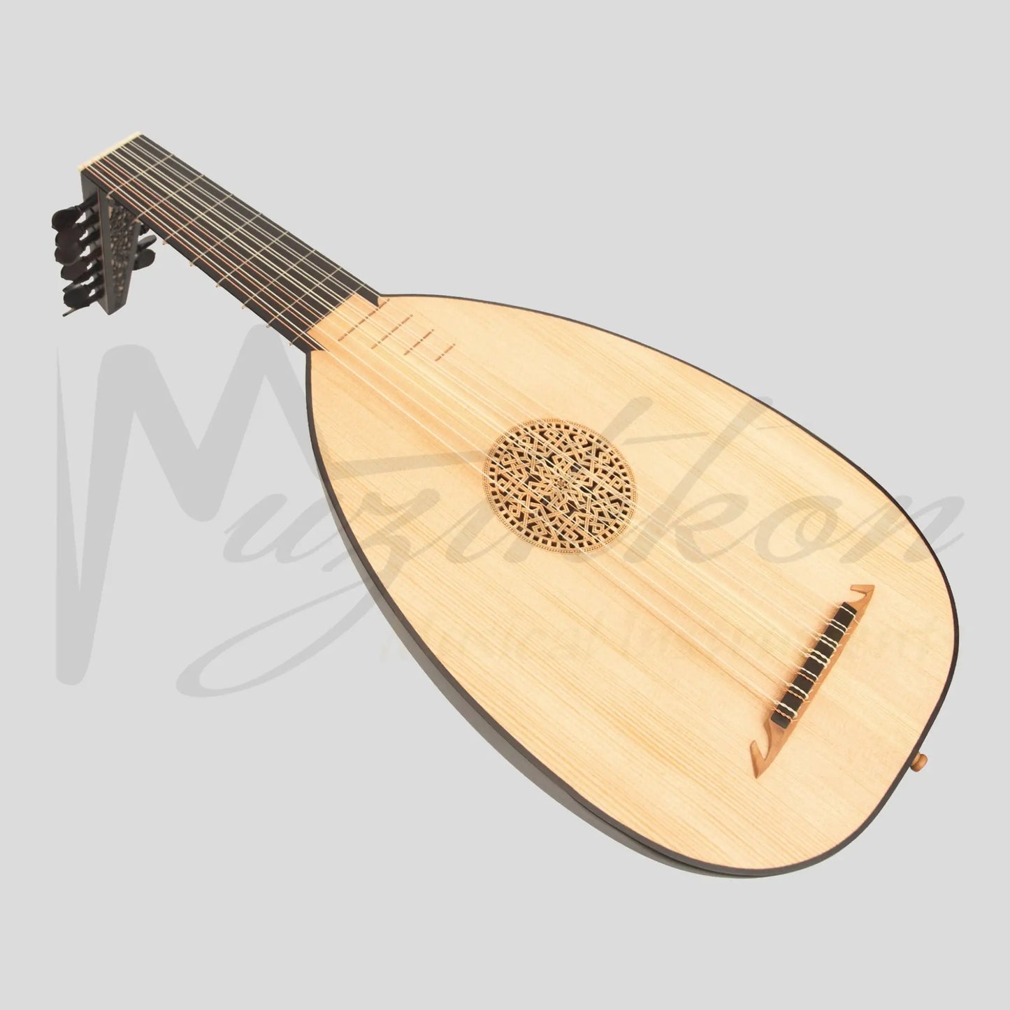 Muzikkon Renaissance Lute 7 Course Right Hand After Hieber