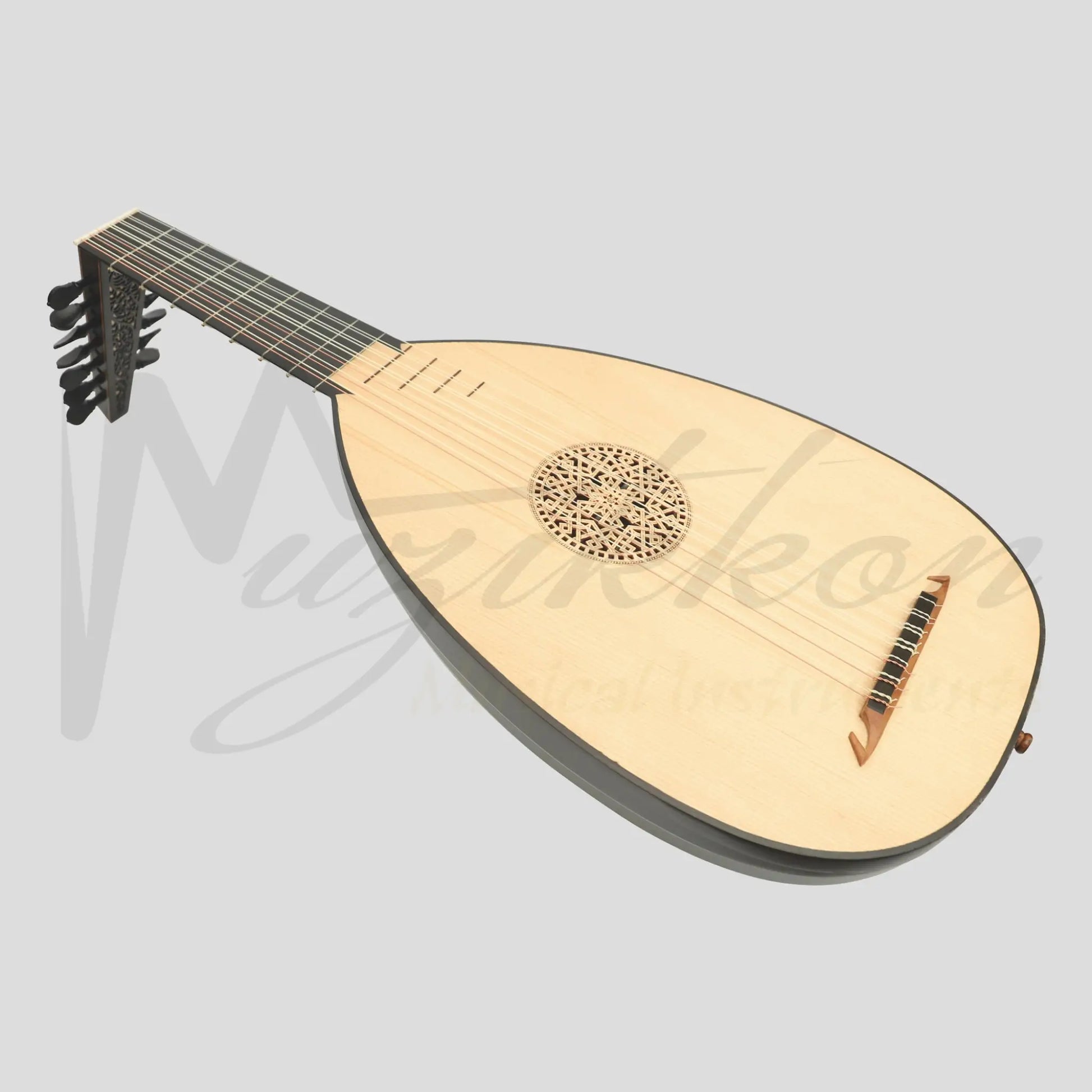 Muzikkon Renaissance Lute 7 Course Right Hand After Hieber