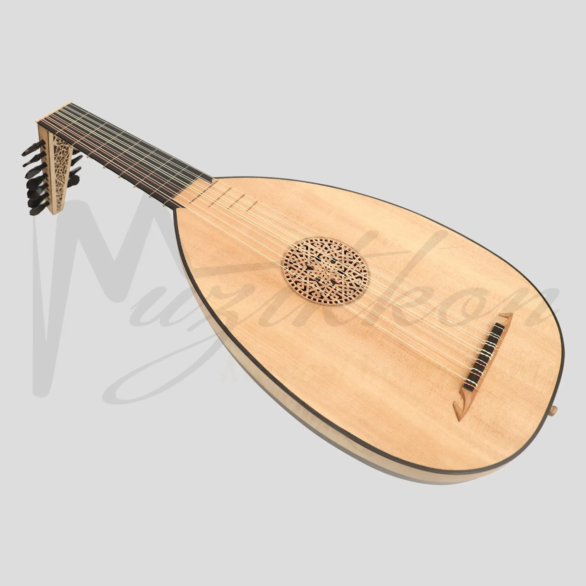 Muzikkon Renaissance Lute 7 Course Right Hand After Hieber