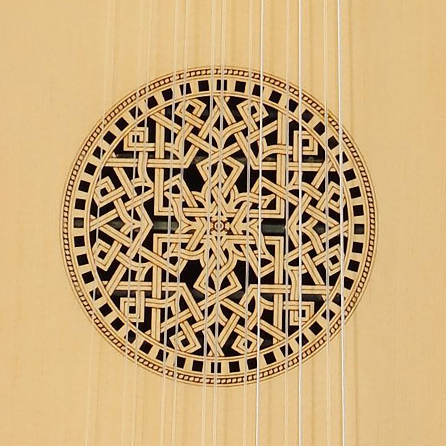 Muzikkon Renaissance Lute 7 Course Left Hand After Hieber