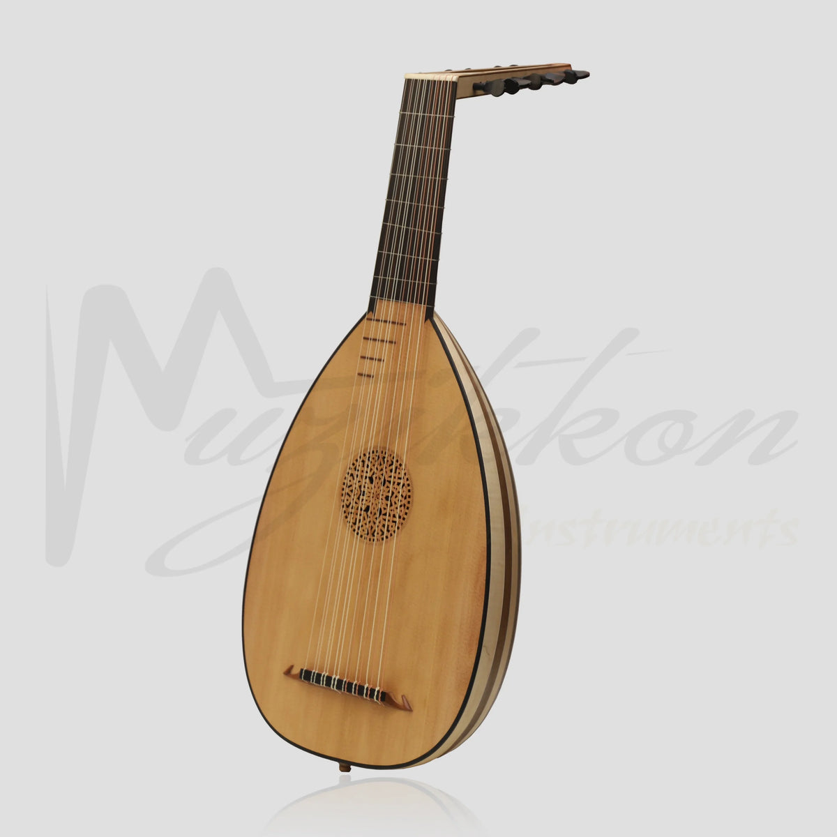 Muzikkon Renaissance Lute 8 Course Deluxe Left Hand After Hieber - Lute