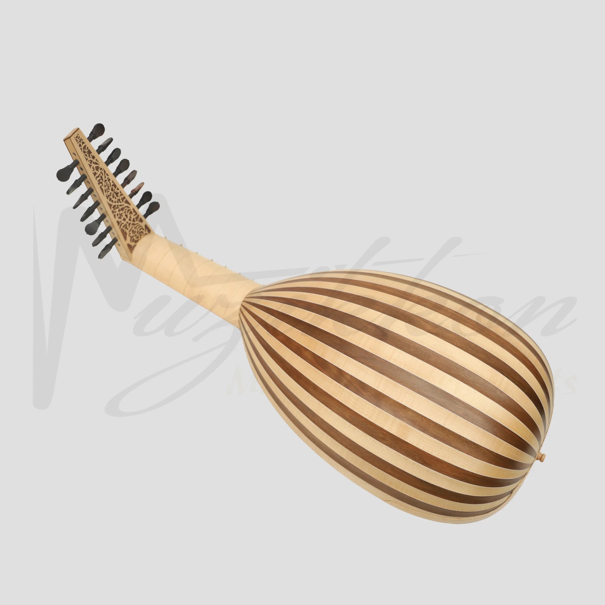 Muzikkon Renaissance Lute 8 Course Deluxe Right Hand After Hieber - Lute
