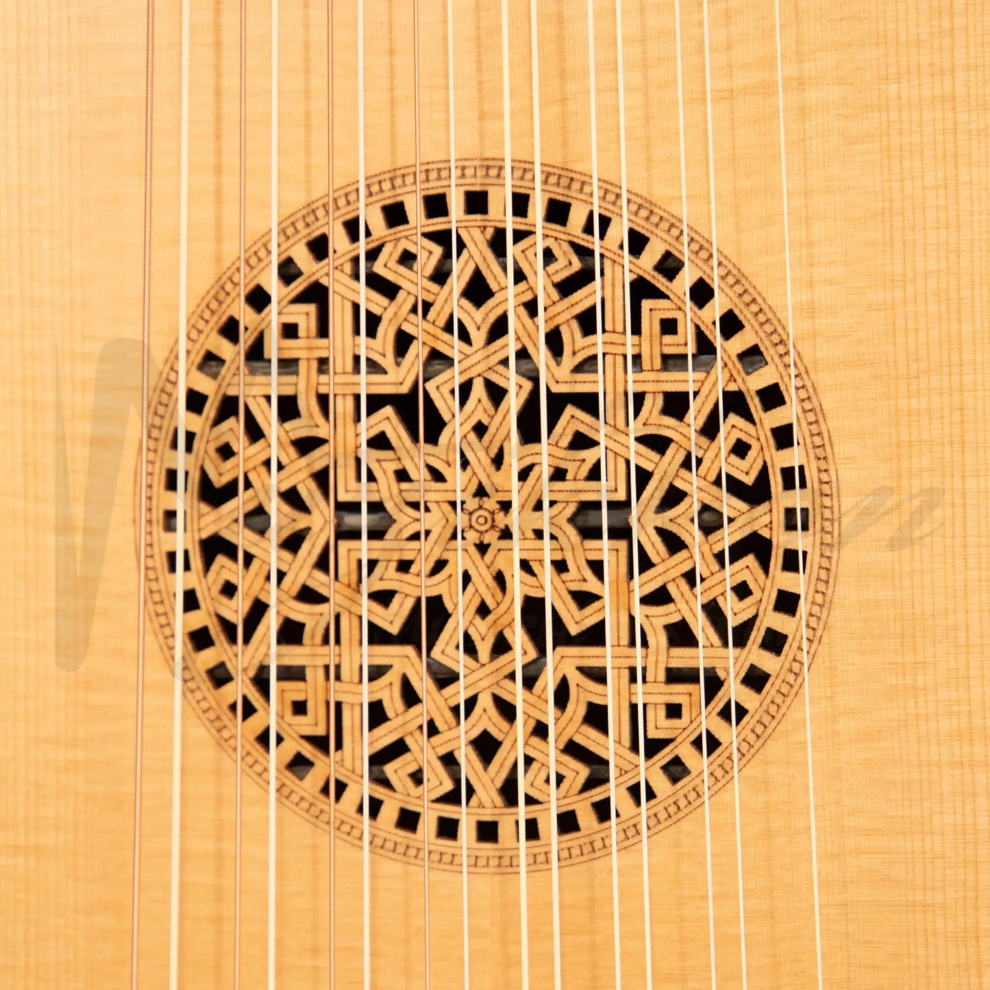 Muzikkon Renaissance Lute 8 Course Deluxe Right Hand After Hieber