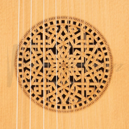 Muzikkon Renaissance Lute 8 Course Deluxe Right Hand After Hieber