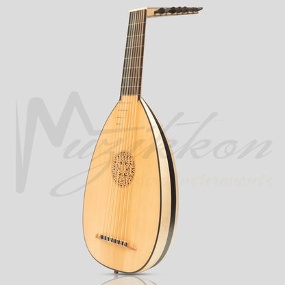 Muzikkon Renaissance Lute 8 Course Left Hand After Hieber Maple/Ebony