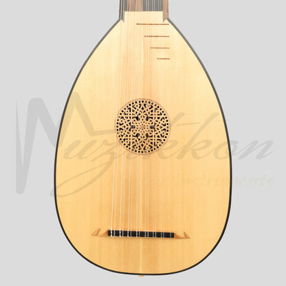 Muzikkon Renaissance Lute 8 Course Right Hand After Hieber