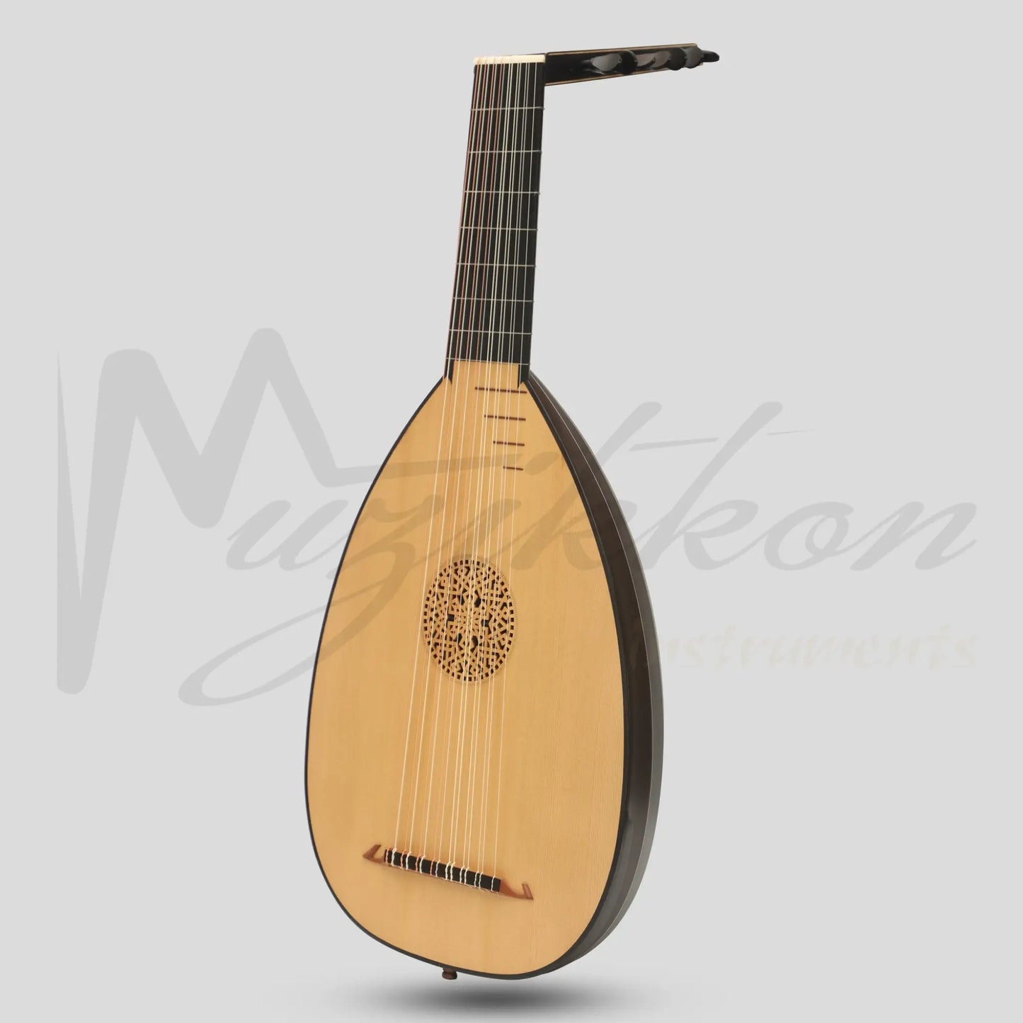 Muzikkon Renaissance Lute 8 Course Right Hand After Hieber Lute