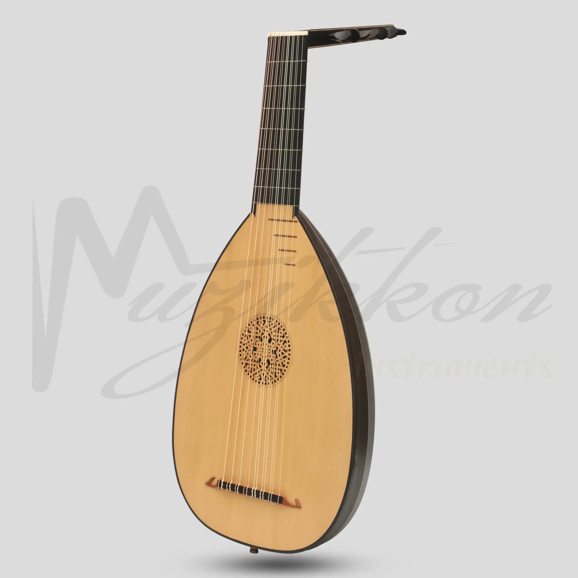 Muzikkon Renaissance Lute 8 Course Right Hand After Hieber Lute