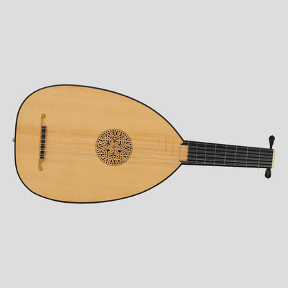 Muzikkon Renaissance Lute 6 Course Deluxe Left Hand After Hieber