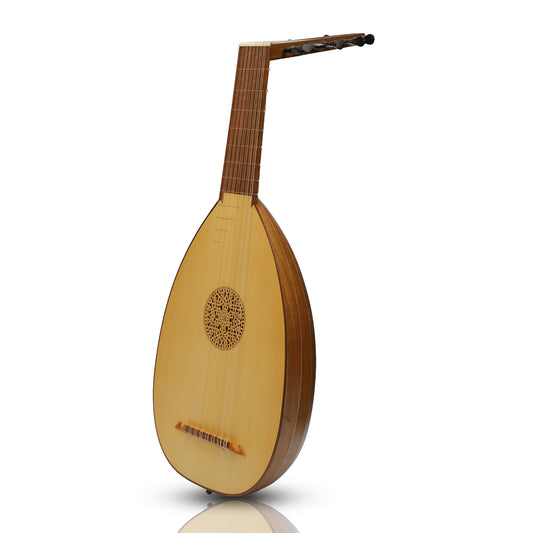 Muzikkon Renaissance Lute 8 Course Left Hand After Hieber